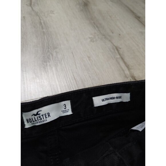 New Hollister Ultra High Rise Jean Denim Skirt Womens 3 - Picture 5 of 7